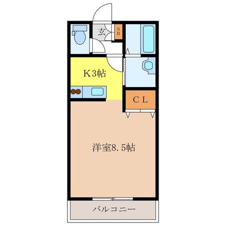 キャメロットⅡの物件間取画像